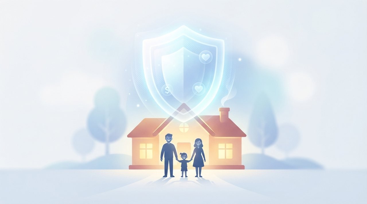 Illustration of insurance and financial protection