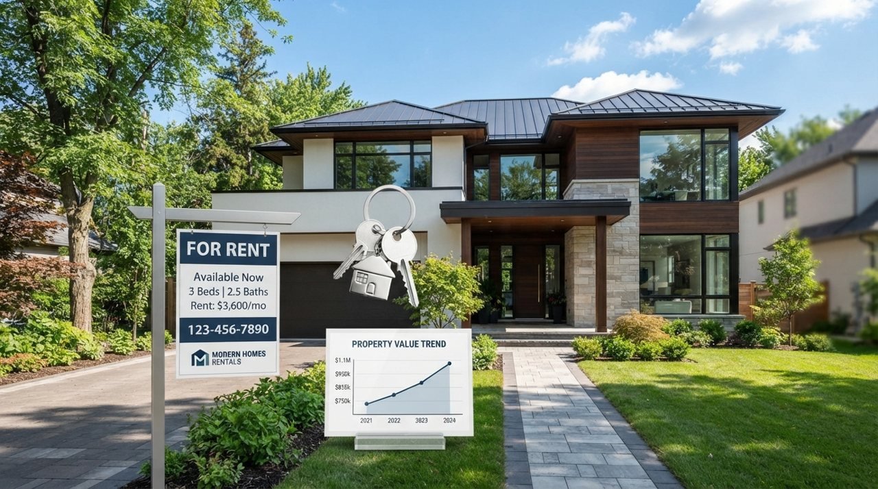 Illustration of real estate investing